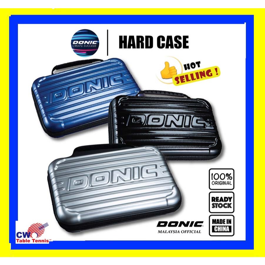 Donic Hard Case Optimum Bat Protection Table Tennis CASING COVER PING
