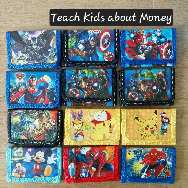 Cartoon Kids Wallet (Dompet Kartun) / Kindergarden / Sekolah / Casual ...
