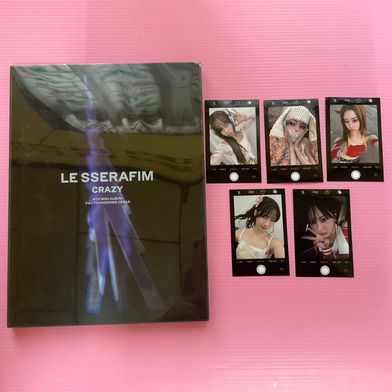 LE SSERAFIM CRAZY UNSEALED ALBUM Shopee Malaysia