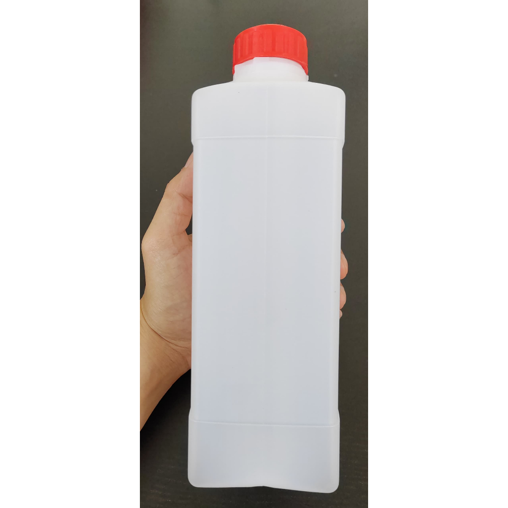 Botol HDPE Jerry Can Container 1 Liter Free Cap & Insert Botol HDPE ...