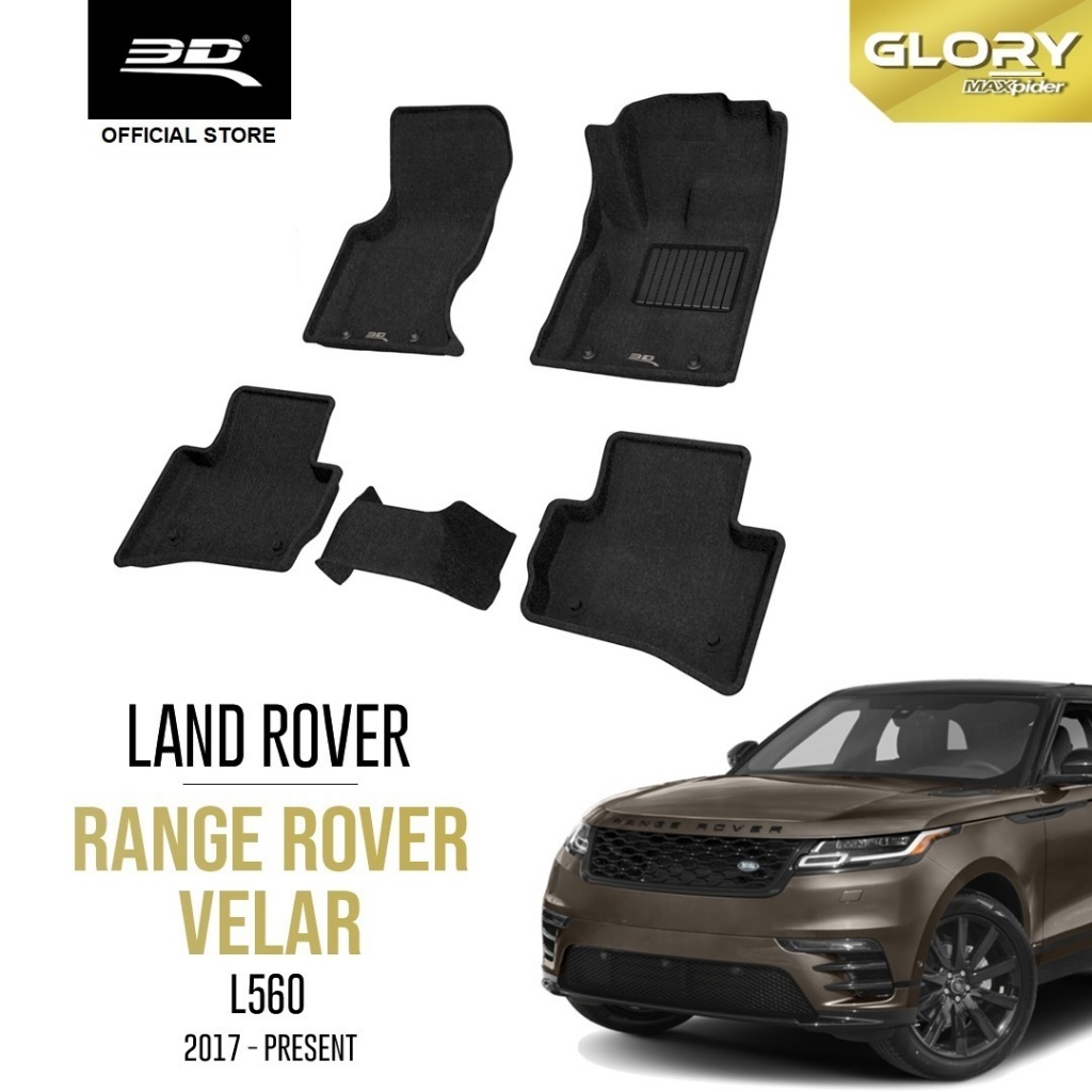 3D GLORY Car Mat Range Rover Velar (2017 - Present) | Shopee Malaysia