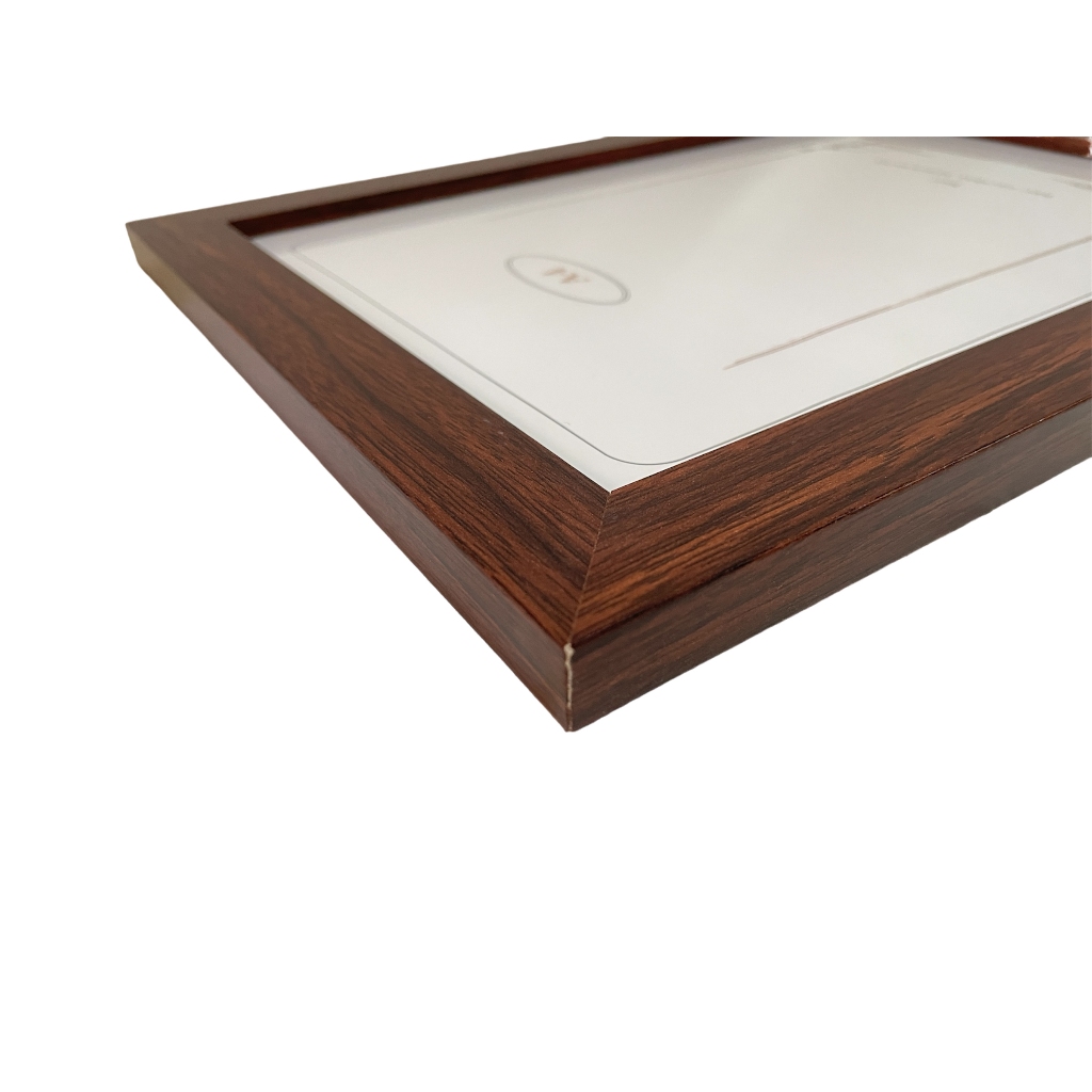 Photo Frame Size - 8R / A4 / 11R / A3 - White & Brown Color (1pc ...