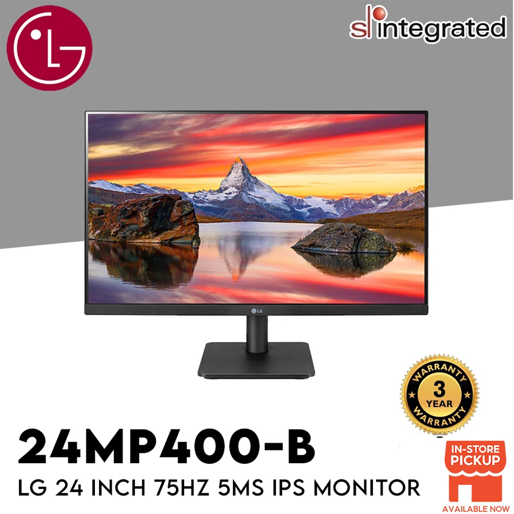 LG 24MP400-B 23.8'' FHD AMD FREE-SYNC IPS Monitor | Shopee Malaysia