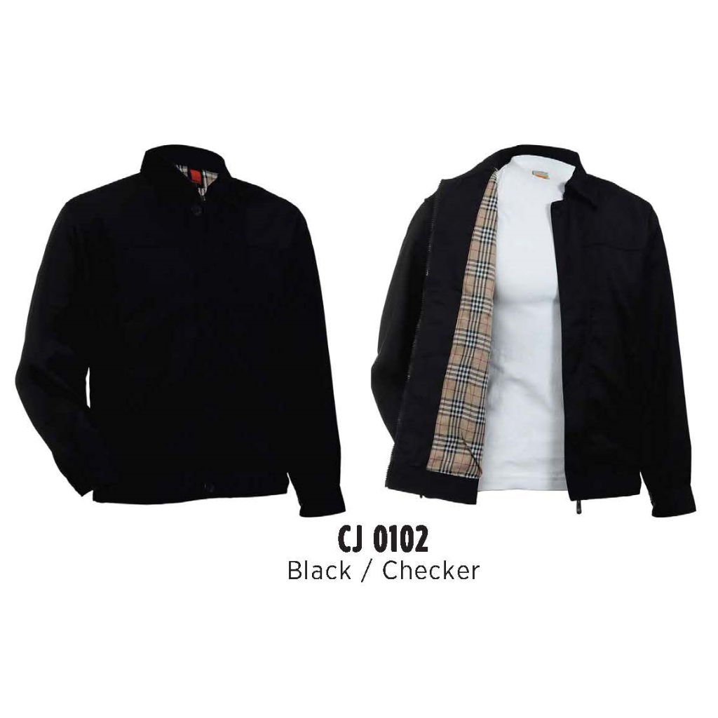 OREN SPORT Unisex CEO Jacket Black Black(Checker) CJ01