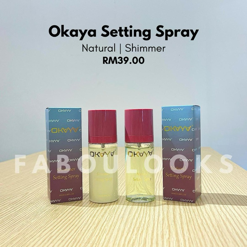 FABOULOOKS BEAUTY ( OKAYA SETTING SPRAY ) | Shopee Malaysia