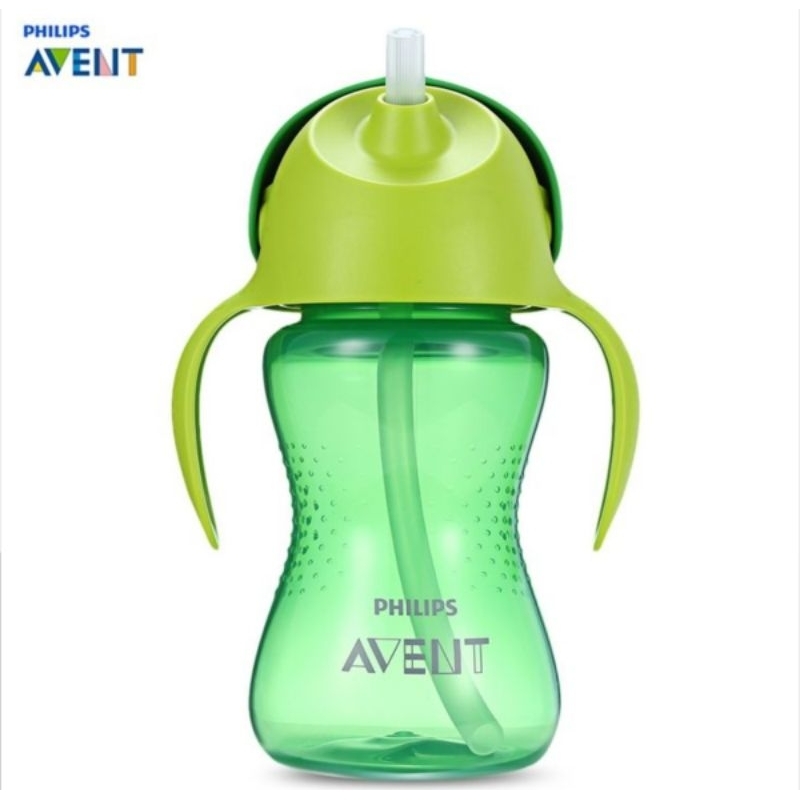 Philips avent straw sales cup with handles