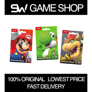 Nintendo eShop Cards, €15 - €100