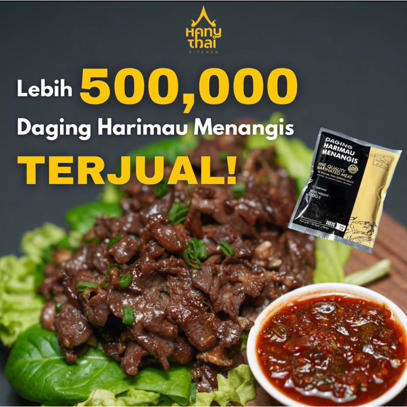 HANY THAI KITCHEN DAGING HARIMAU/BAKAR MENANGIS | KAMBING PERAP ALA