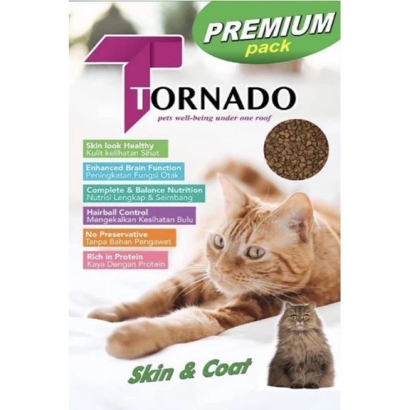 Tornado Premium & Economy Cat Food 8KG | Shopee Malaysia