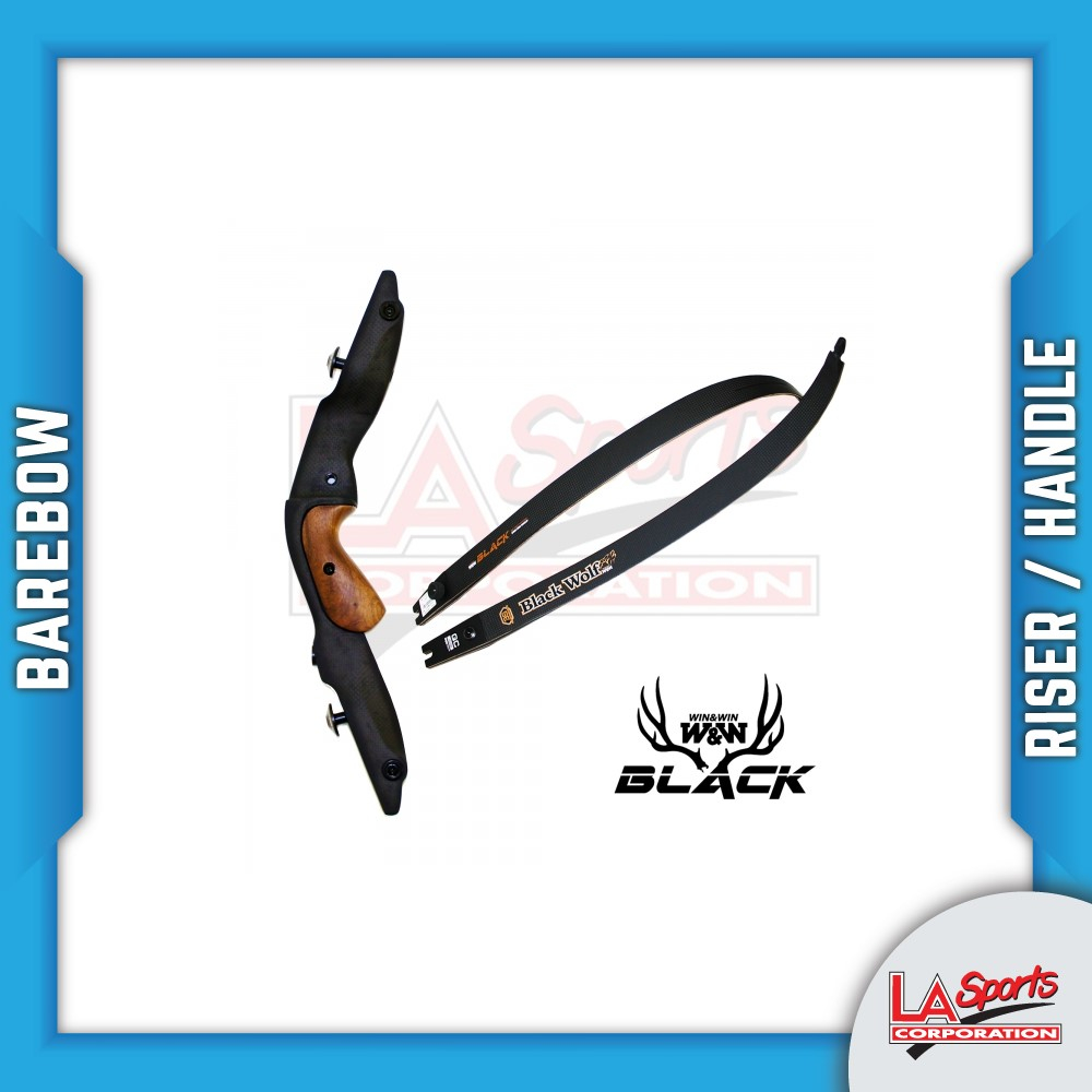 WIN&WIN BLACK WOLF RECURVE BOW PACKAGE Made in Korea 🇰🇷 Shopee Malaysia