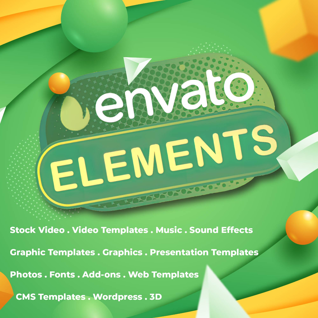 Envato Elements Premium Paid Files Shopee Malaysia