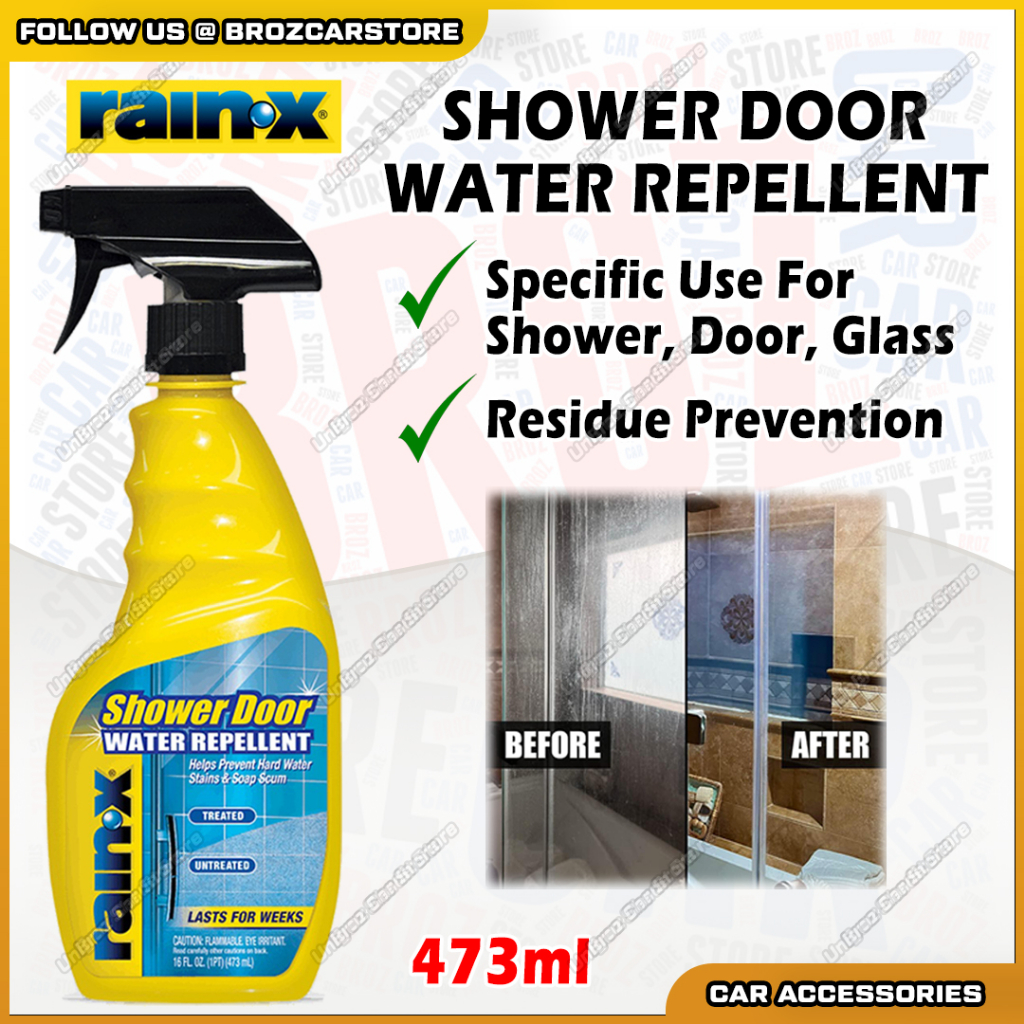 DIY Rain X
 Rain X Rain X Rain X RainX Original Shower Door Water Repellent