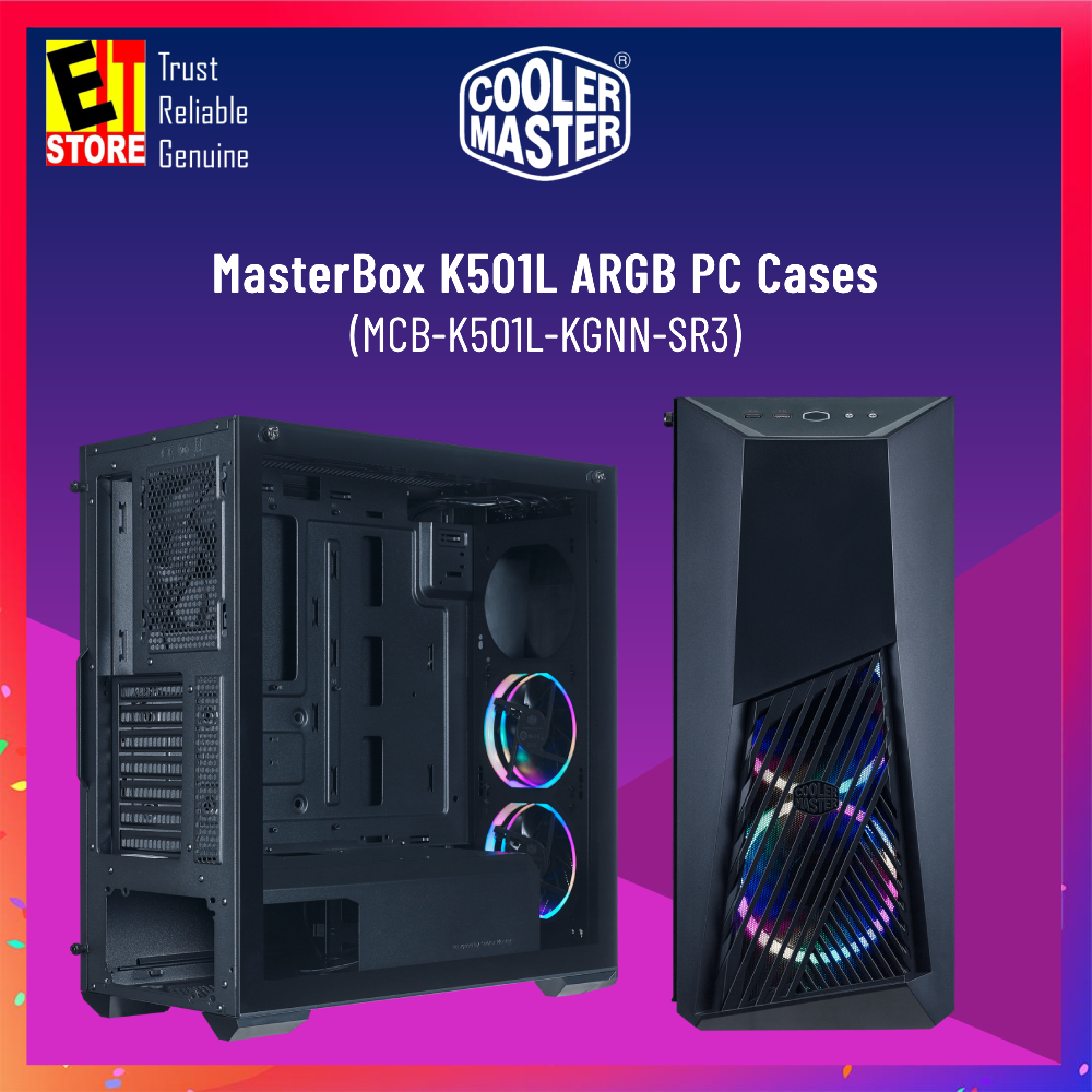COOLER MASTER MasterBox K501L ARGB PC Cases (MCB-K501L-KGNN-SR3 ...