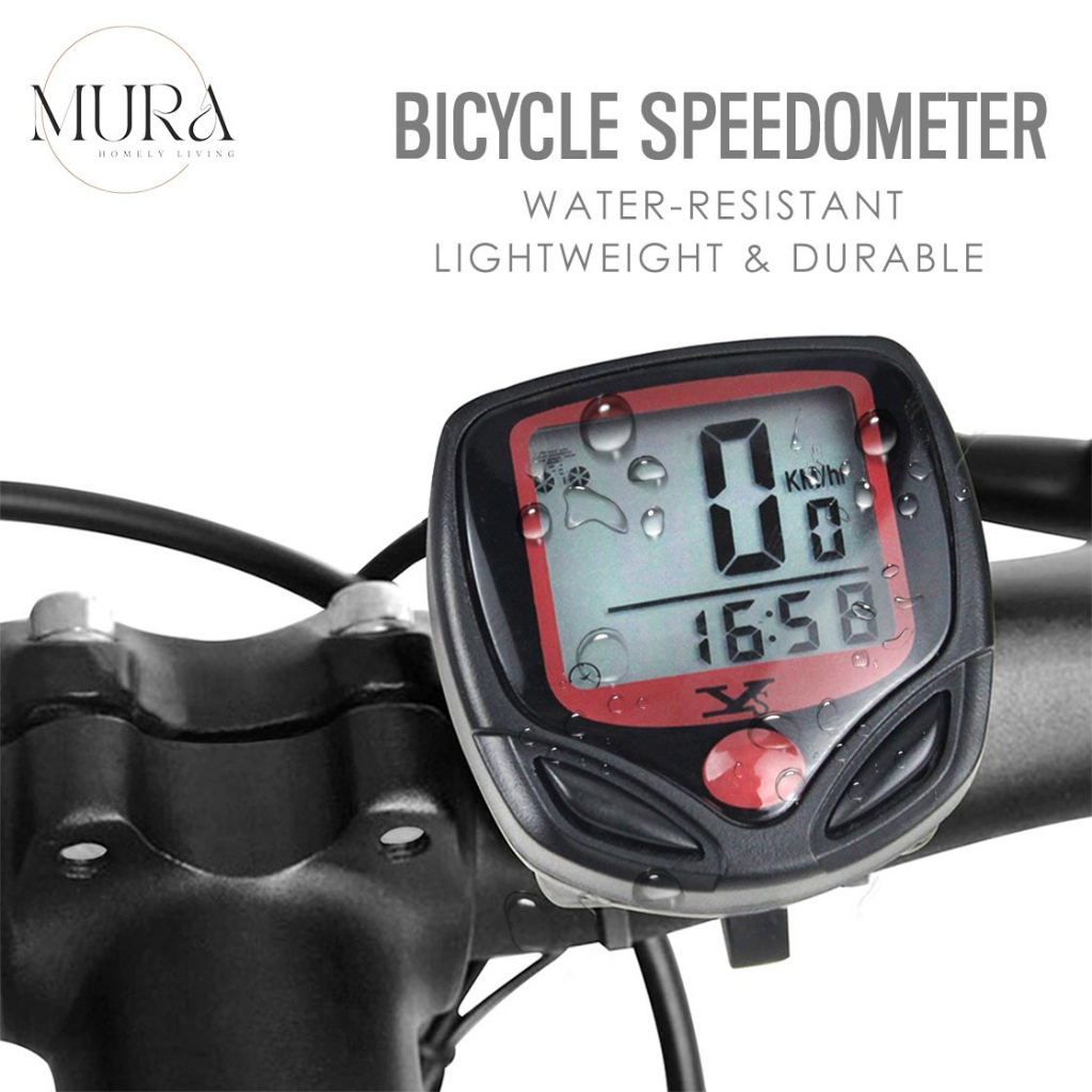 GD Bicycle Speedometer LCD Odometer Waterproof Kelajuan Basikal Bicycle Computer Cycling Speed Meter Shopee Malaysia