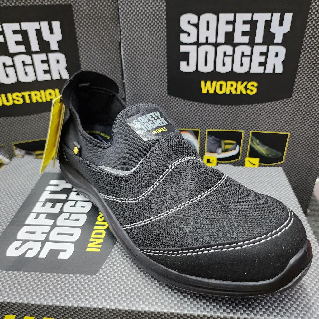 SAFETY JOGGER Low Cut Slip On Safety Shoes With ESD Model Yukon (READY
