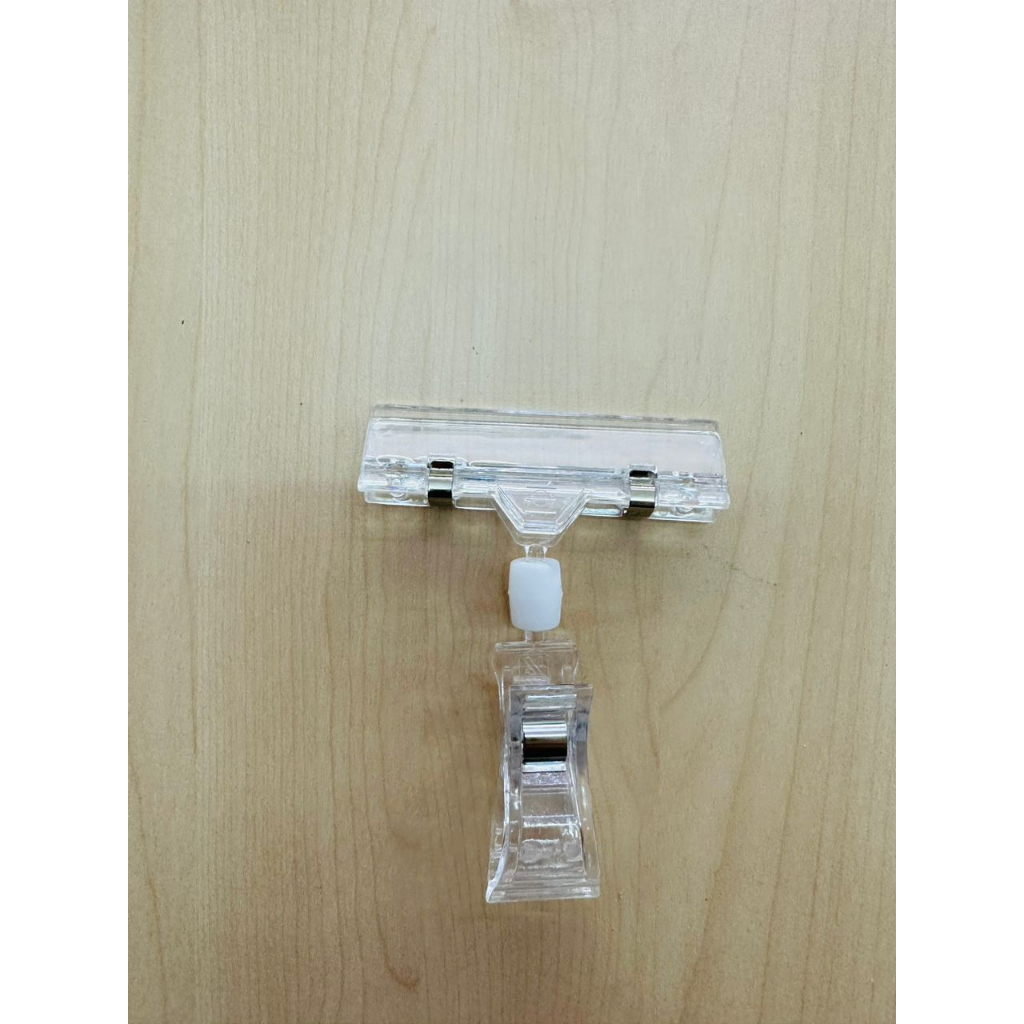 TRANSPARENT PRICE LIST TAG CLIP/PRICE LIST CLIP HOLDER/PRICE LIST CLIP ...