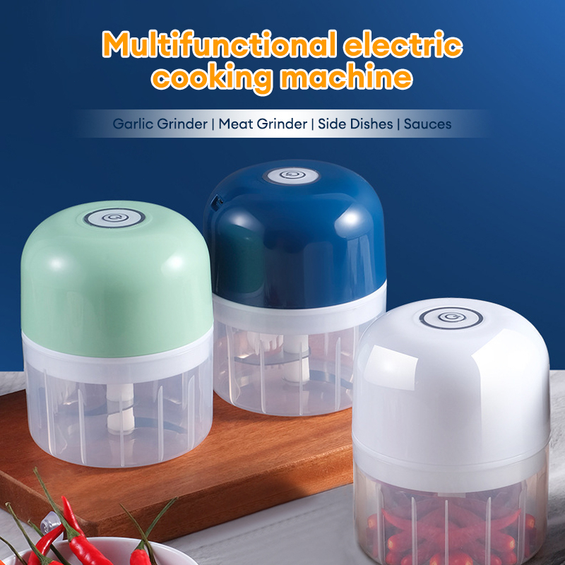 2023 Mini Blender Garlic Chopper USB Electric Rechargeable Portable