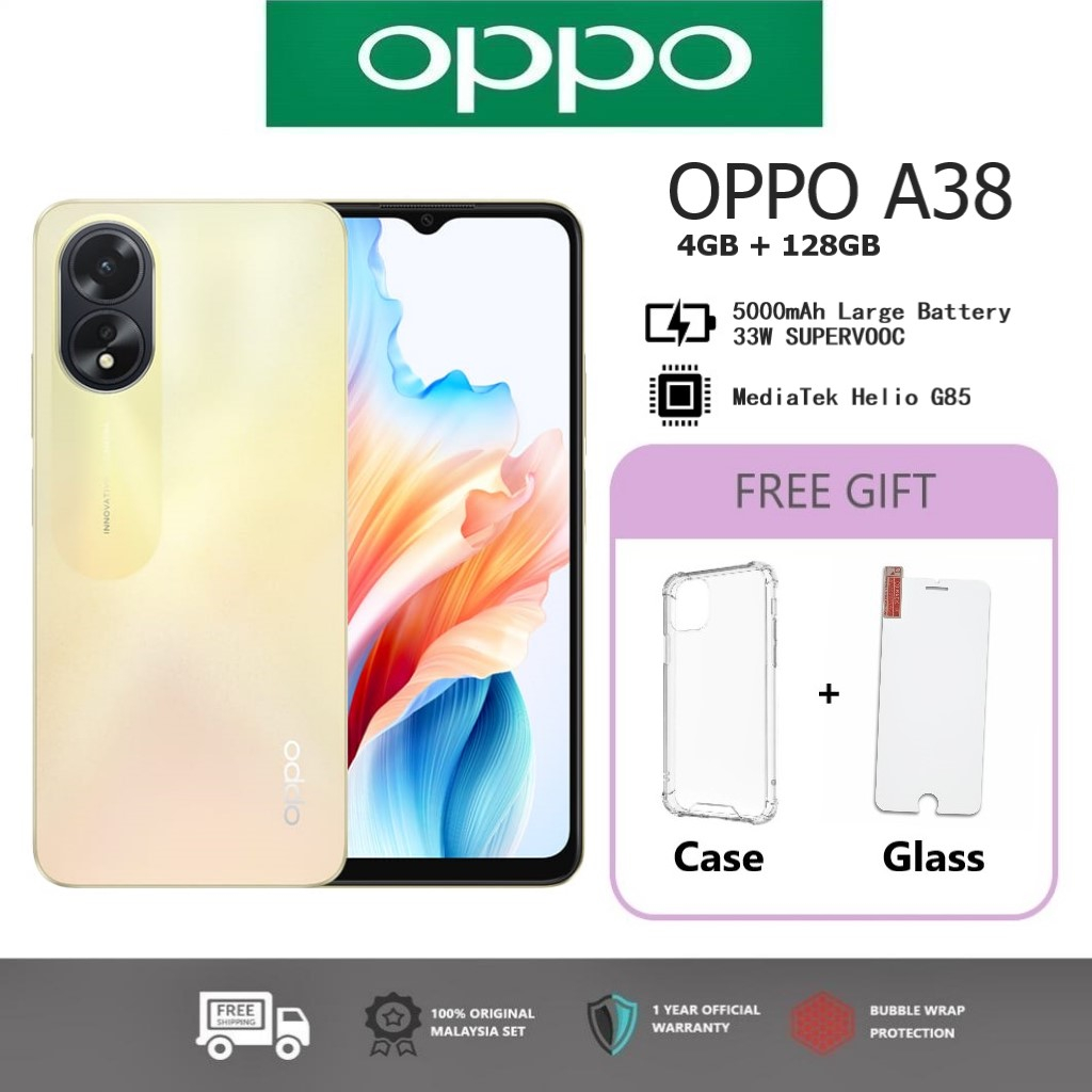 Oppo A38 Smartphone 6gb 128gb Extended Ram 6 6gb 5000mah Battery