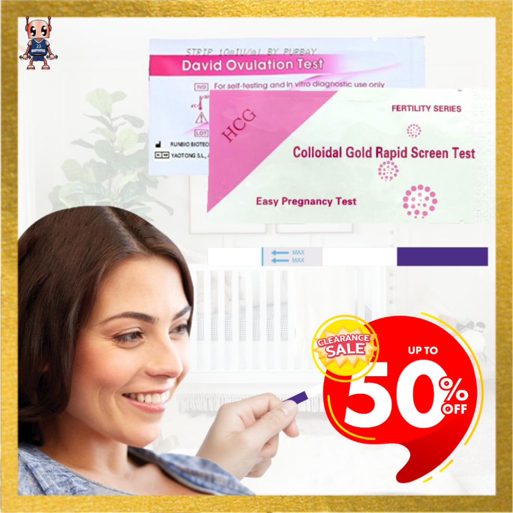 Ovulation Pregnancy Test Strip Detection/Check Kehamilan Urine Cup