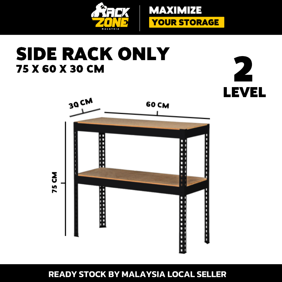 RACKZONE Rak Dapur Gas Serbaguna Kitchen Rack Shelf Rak Besi Bertingkat