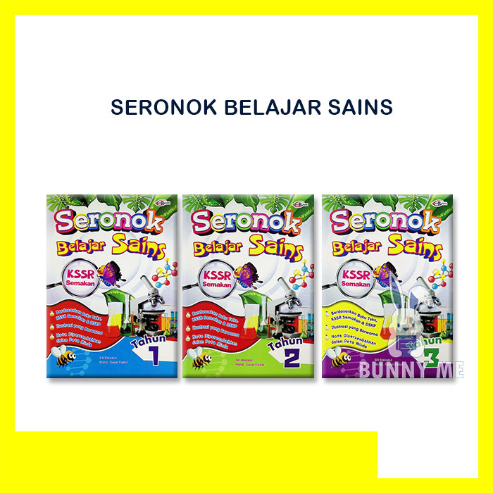 SERONOK BELAJAR SAINS KSSR SEMAKAN TAHUN 1 - TAHUN 3 2023- CEMERLANG ...