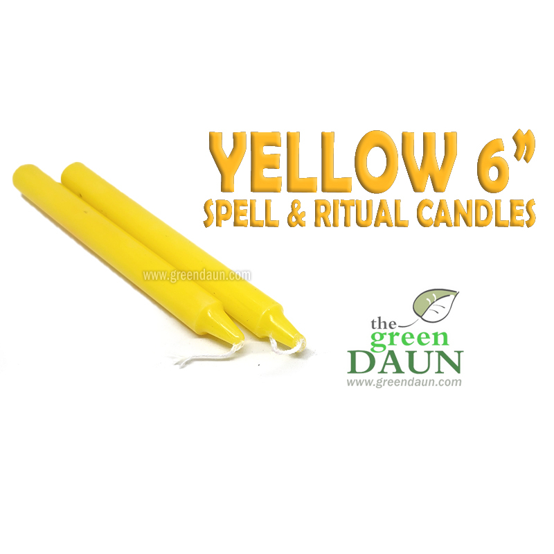 Yellow Candle Magick Spell Ritual 6
