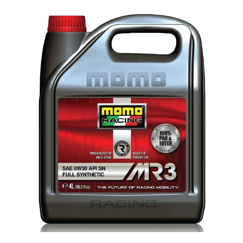 MOMO Racing FULL SYNTHETIC SAE 0W-30 API SN MR3 4 Liter 10000km/myvi ...