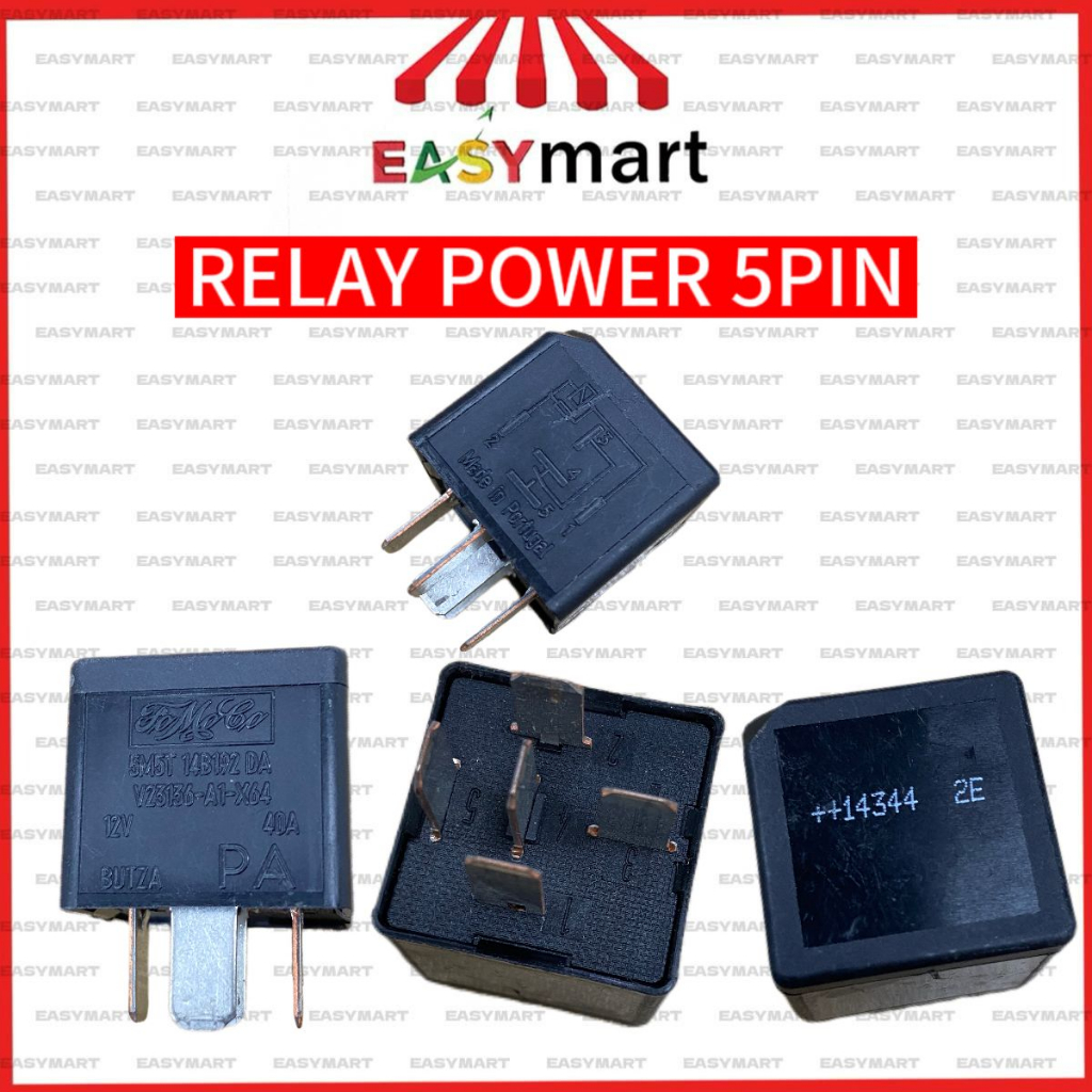 Relay Power 5 Pin Ford Focus Ford Ranger Fomoco | Shopee Malaysia