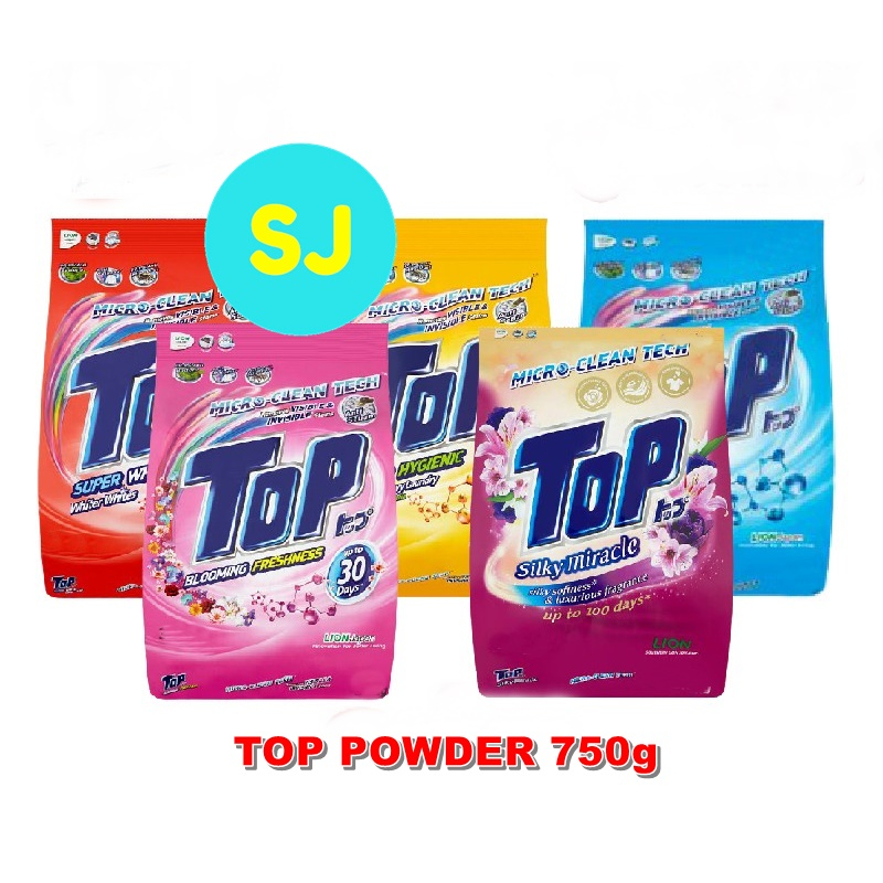 Top Powder Detergent 750g Shopee Malaysia