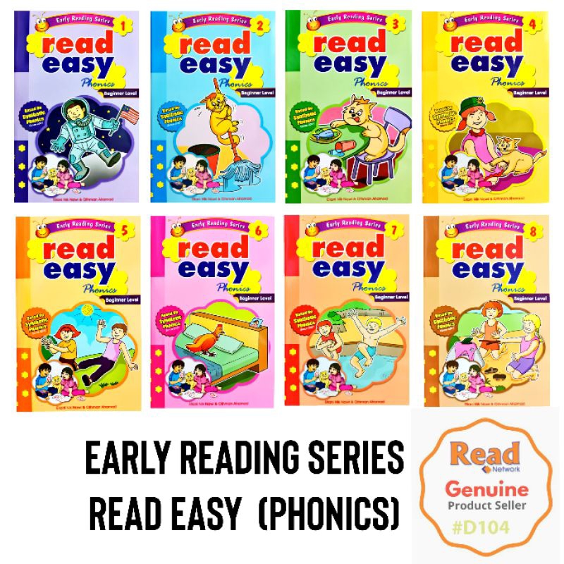 Early Reading Series] Read Easy Book 1- Book 8 | Shopee Malaysia