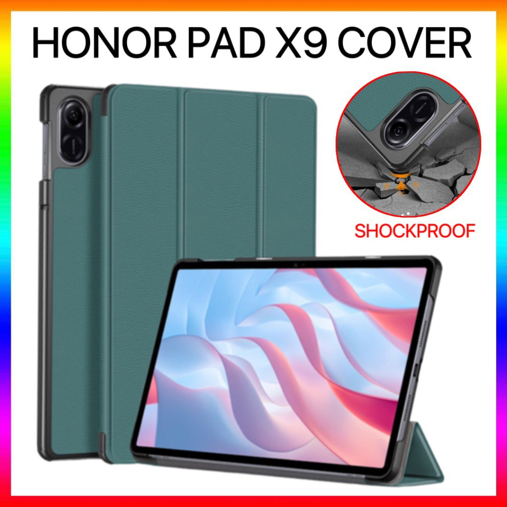 For Honor Pad X9 Shockproof Case Ultra Slim Soft TPU Clear Transparent  Cover