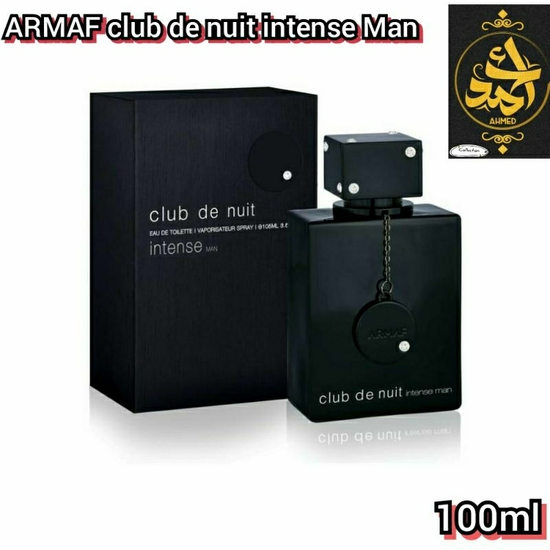 ARMAF club de nuit intense Man EDT Men New in Box, Black , 3.6 Fl