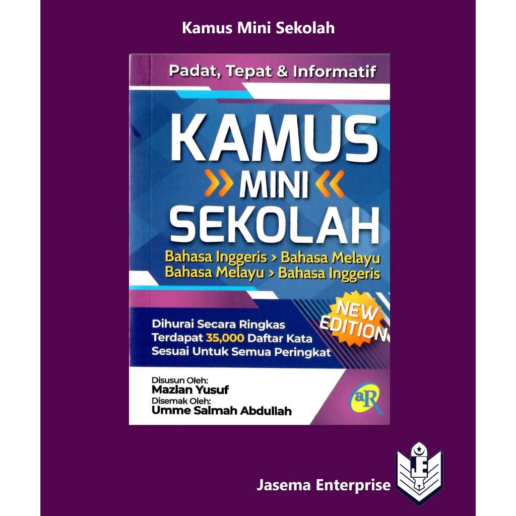 Kamus Mini Sekolah Bahasa Inggeris-Bahasa Melayu | Bahasa Melayu-Bahasa ...