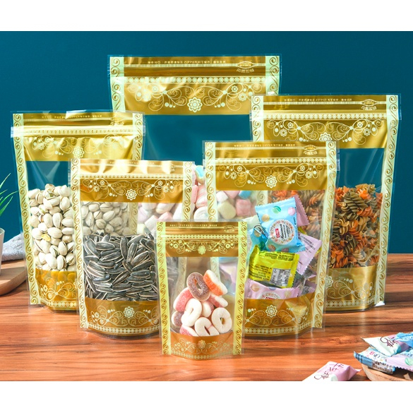 Gold ziplock bags hotsell