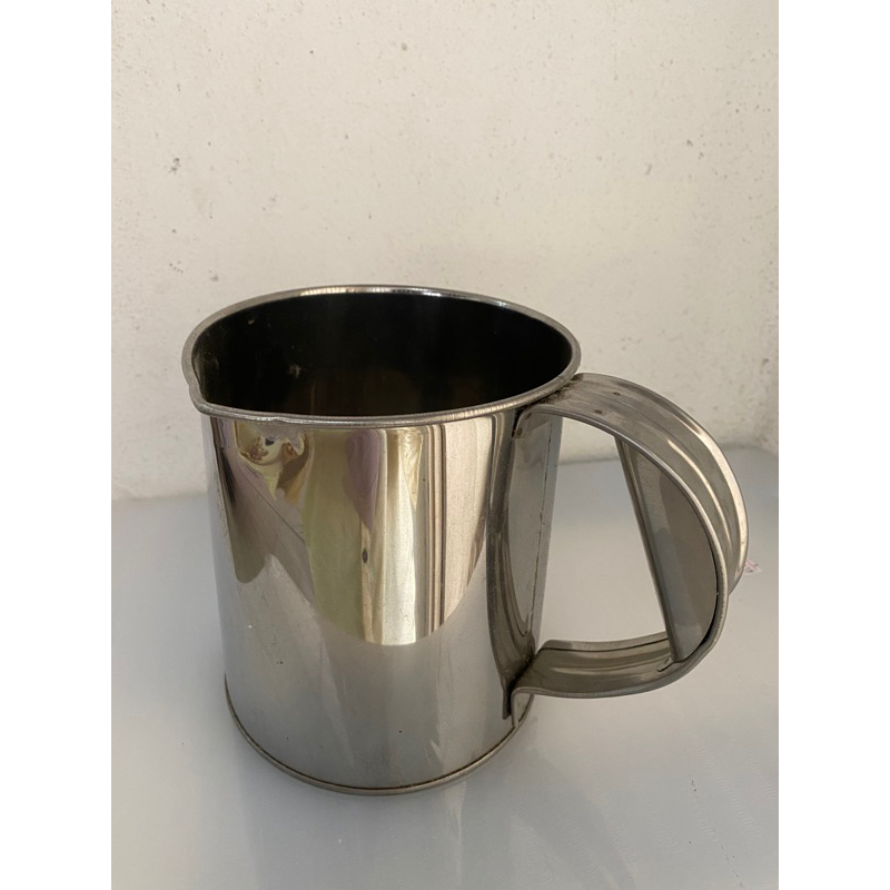 Stainless steel Mug /Hot Water Pitcher / Teko Teh Tarik Mug steel  /Koleh Teh Tarik /original Thaila