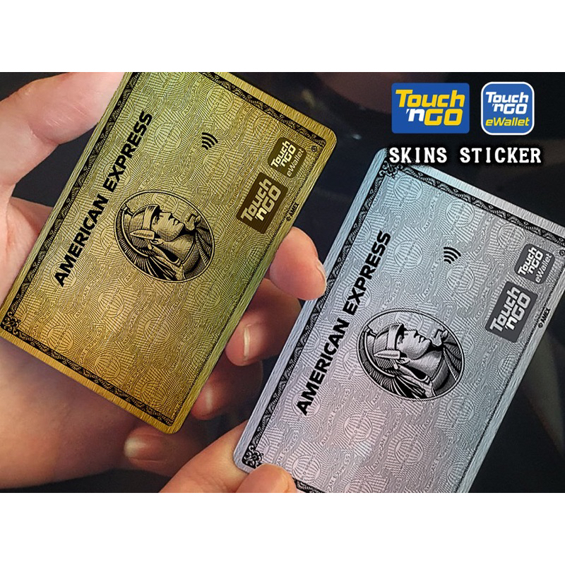 TNG Skin Stickers AMEX | Shopee Malaysia