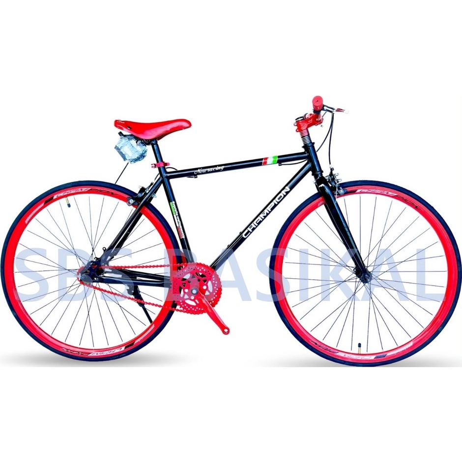 how to break on a fixie
