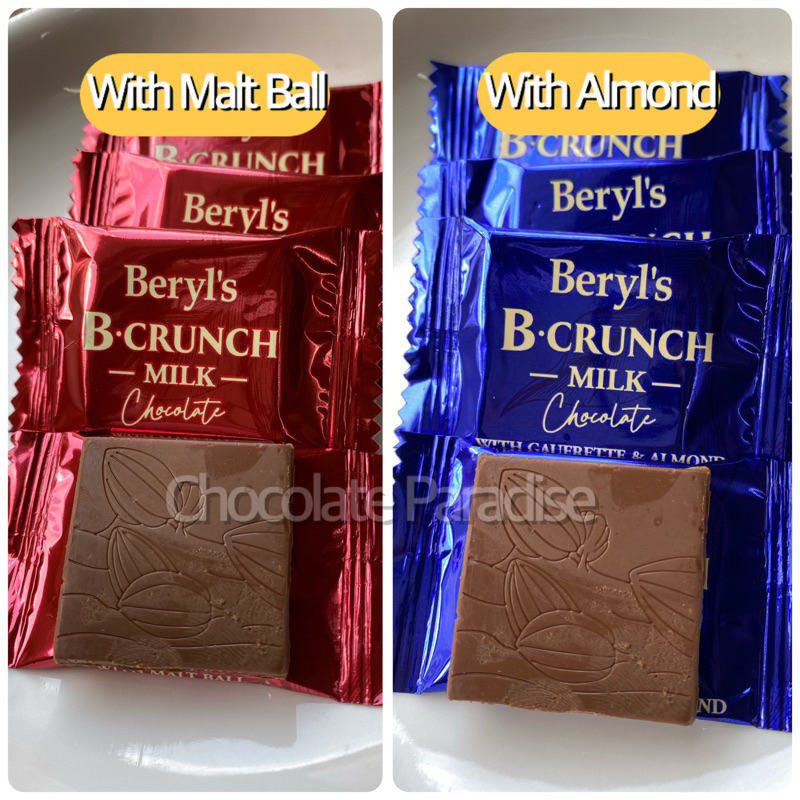 (30 PCS) Beryls B CRUNCH Milk Chocolate | Shopee Malaysia