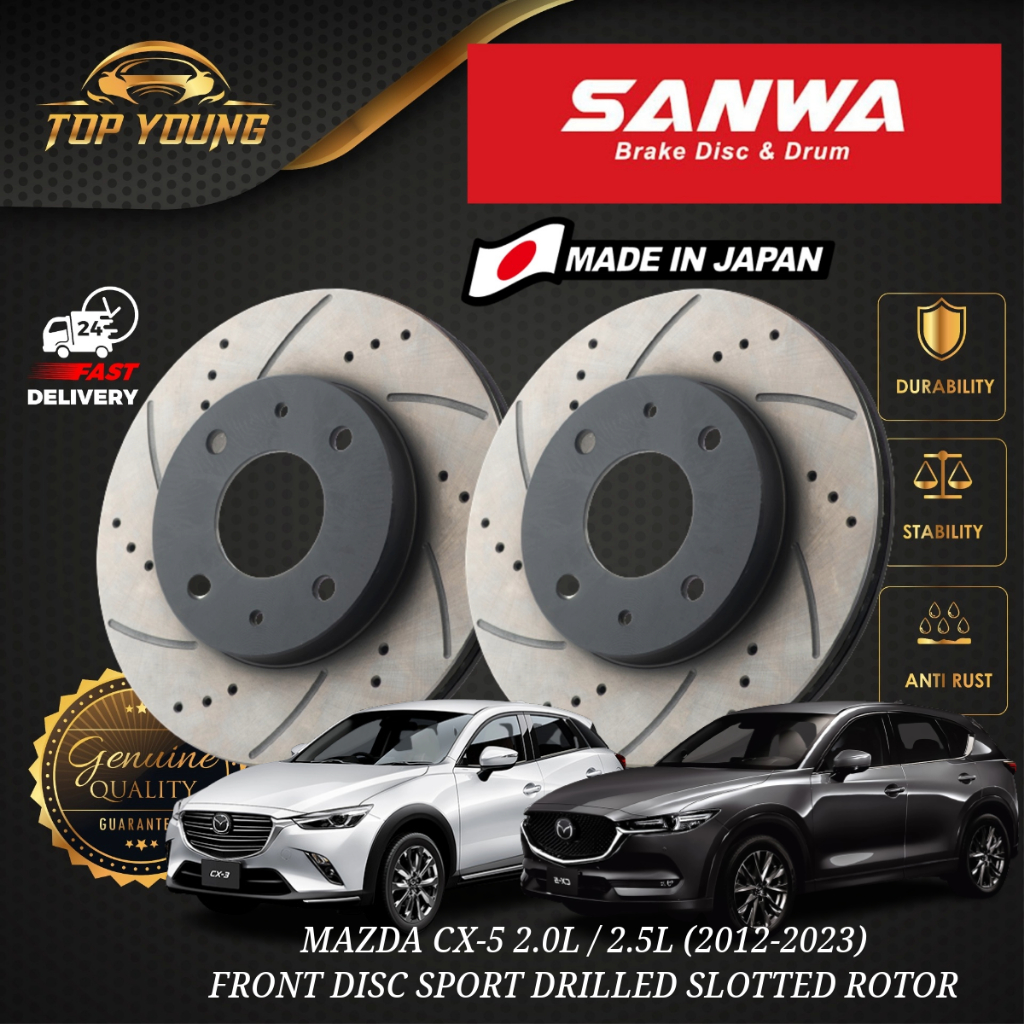 MAZDA CX-5 CX5 2.0L/2.5L (2012 - 2023) FRONT & REAR (DEPAN & BELAKANG ...