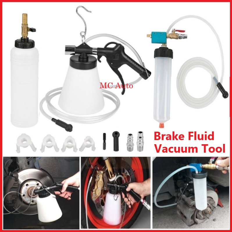 Brake Oil Vacuum Tool Brake Fluid Bleeder Bleeding Brake Kit Tool