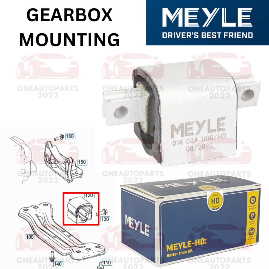MEYLE GERMANY GEARBOX MOUNTING MERCEDES W202 W203 W204 W208 W209 W218