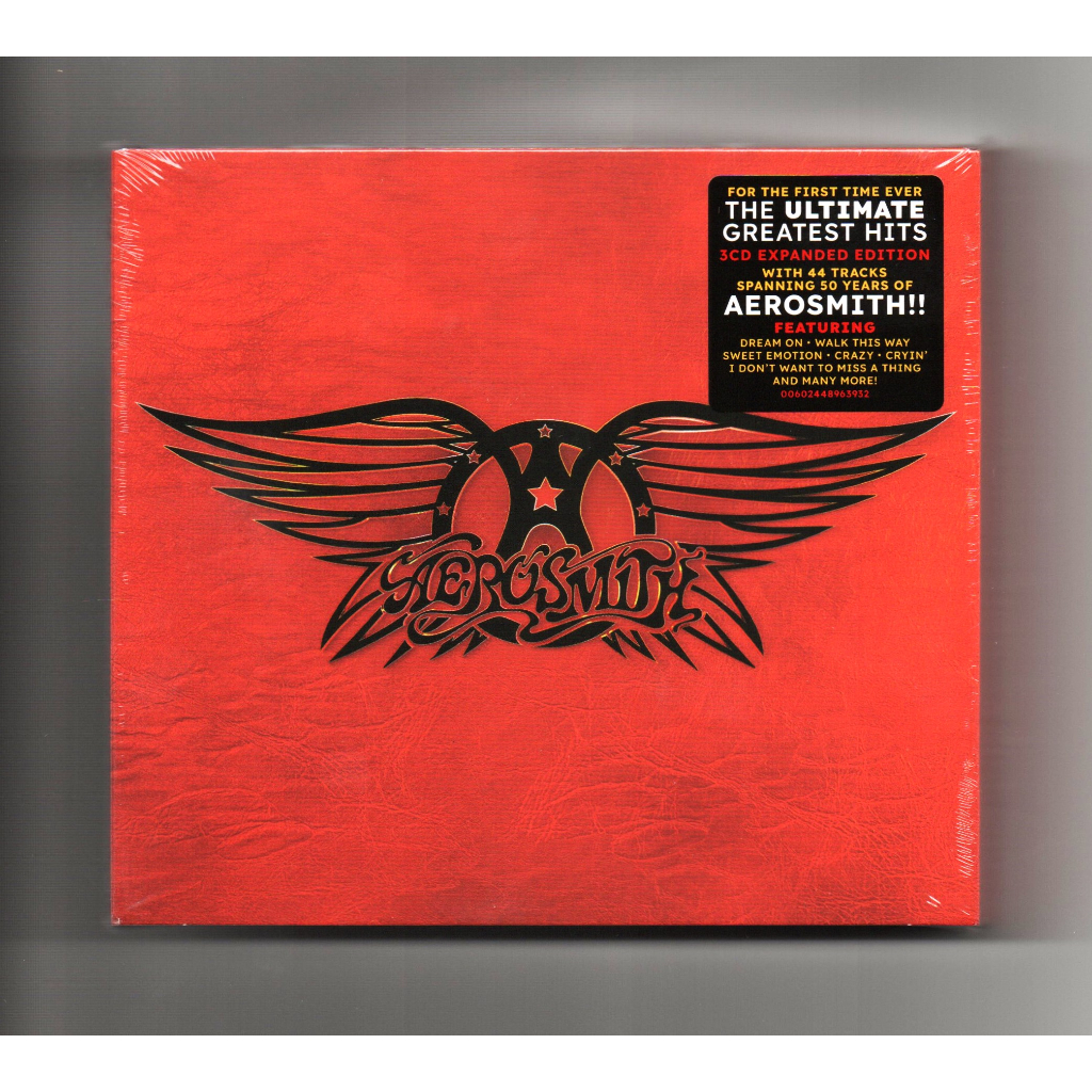 Aerosmith - Greatest Hits ( Digipak Expanded Edition 3 CD ) | Shopee ...