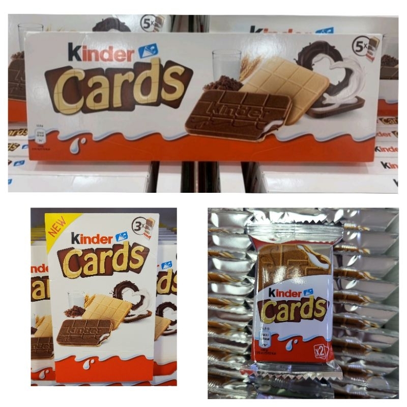 💥READY STOCK💥Kinder Cards Chocolate Assorted. | Shopee Malaysia