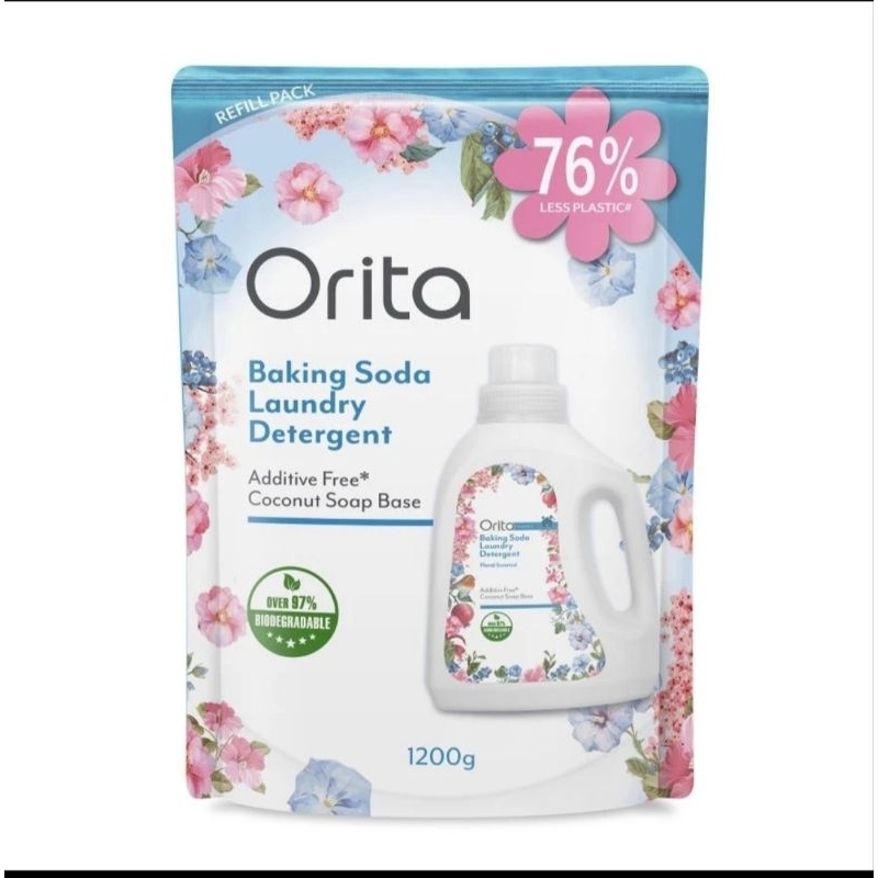 Orita Baking Soda Laundry Detergent 1200g Shopee Malaysia