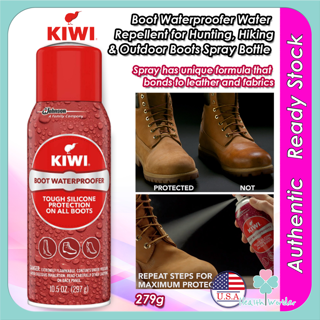 USA Version KIWI Boot Waterproofer Water Repellent Hiking and Outdoor