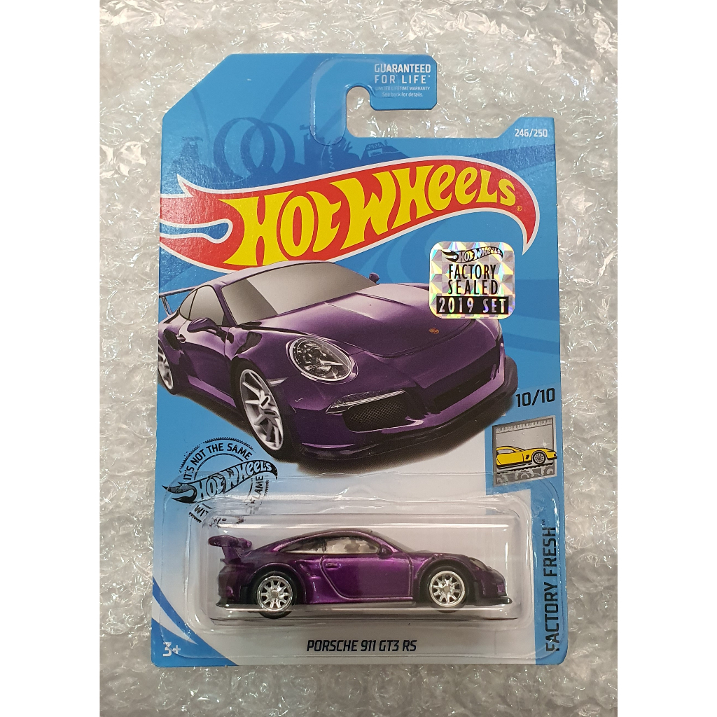 Hot Wheels Super Treasure Hunt STH Porsche 911 GT3 RS Factory Seal ...