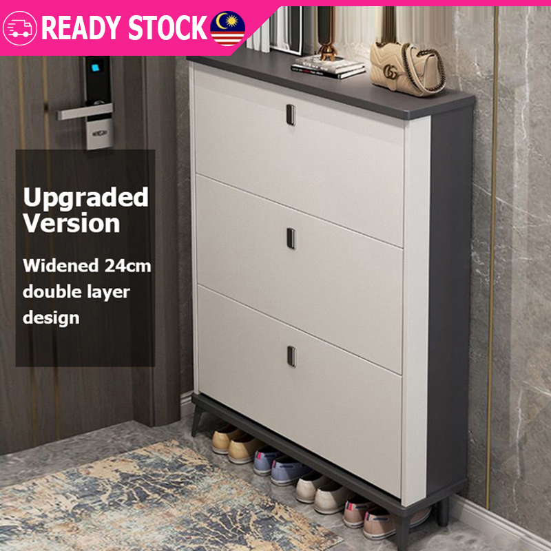 Shoe Cabinet large-capacity Shoe Rack Almari Kasut Perabot Rak Kasut ...