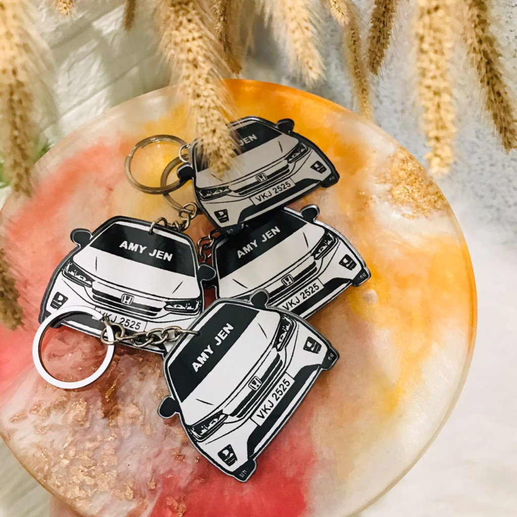 Car Keychain Custom Acrylic, Keychain Kereta Sendiri | Shopee Malaysia