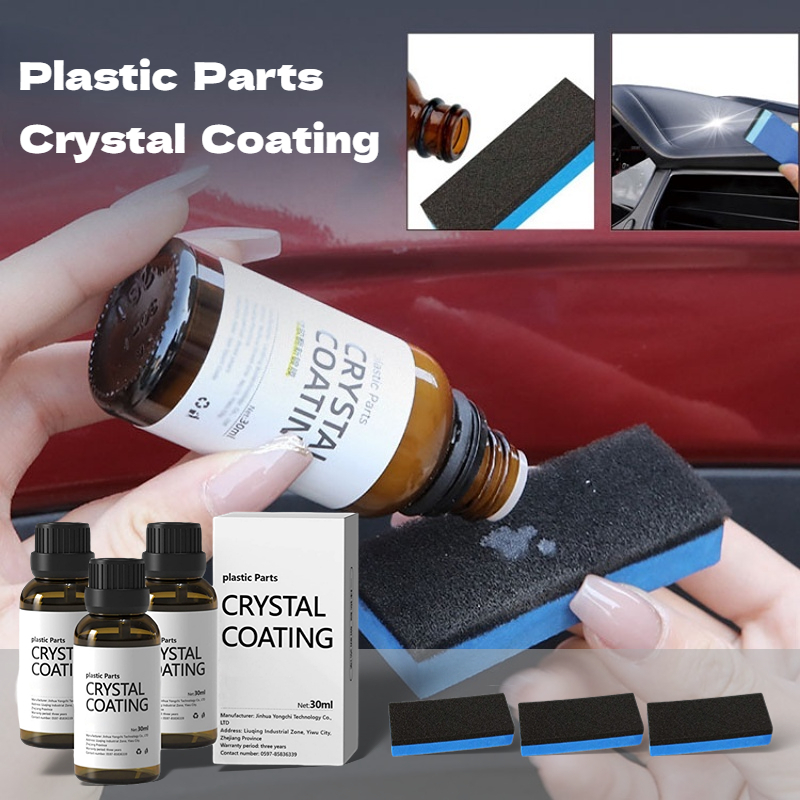Car Plastic Parts Refurbish Agent Car Interior Plastic Parts Crystal  Coating US