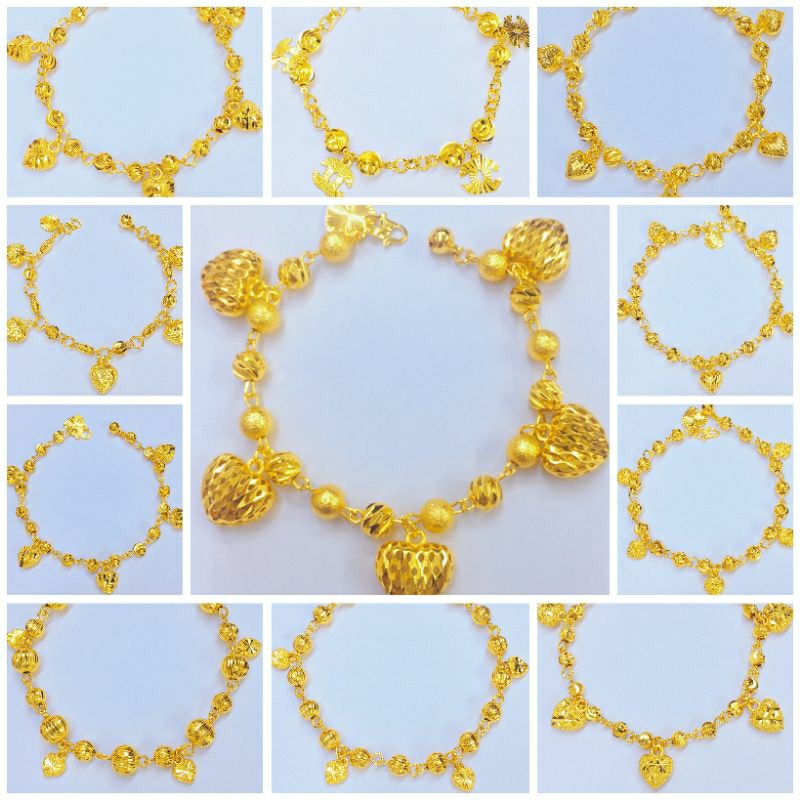 💥ADA COP 916💥(BCE51) EMAS BANGKOK ADULT BEAD BRACELET RANTAI/ GELANG ...